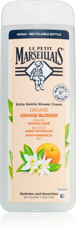 Le Petit Marseillais Organic Orange Blossom gel cremos pentru dus 400 ml