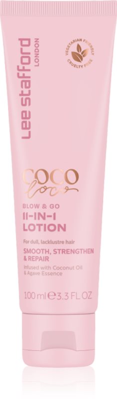 Lee Stafford CoCo LoCo Agave Cremă multifuncțională pentru toate tipurile de păr 100 ml