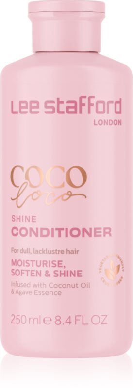 Lee Stafford CoCo LoCo Agave balsam hidratant pentru un par stralucitor si catifelat 250 ml