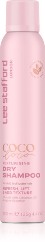 Lee Stafford CoCo LoCo Agave șampon uscat pentru structurarea părului pentru toate tipurile de păr 200 ml