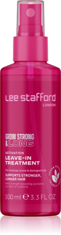 Lee Stafford Grow Strong & Long Activation Leave - In Treatment spray pentru păr pentru intarirea parului 100 ml