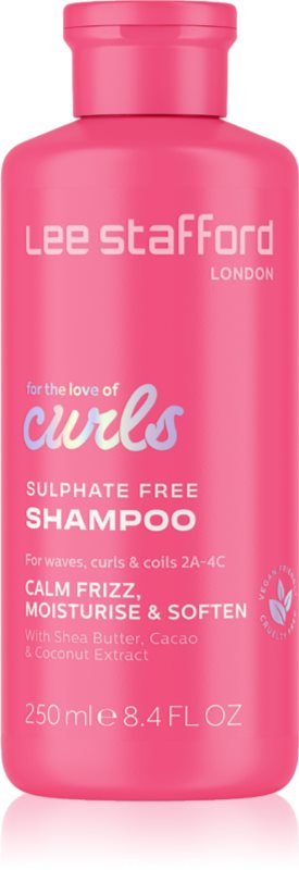 Lee Stafford For The Love Of Curls Shampoo șampon pentru par ondulat si cret 250 ml