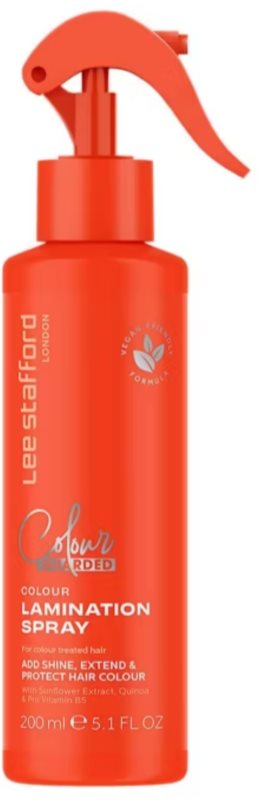 Lee Stafford Colour Guarded Lamination Spray spray cu efect de strălucire pentru un par stralucitor si catifelat 200 ml