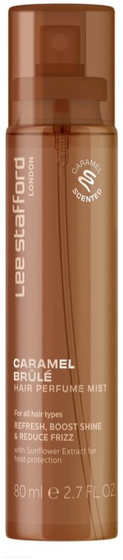 Lee Stafford Hair Perfume Mist brumă de păr parfumată pentru femei Caramel Brûlé 80 ml