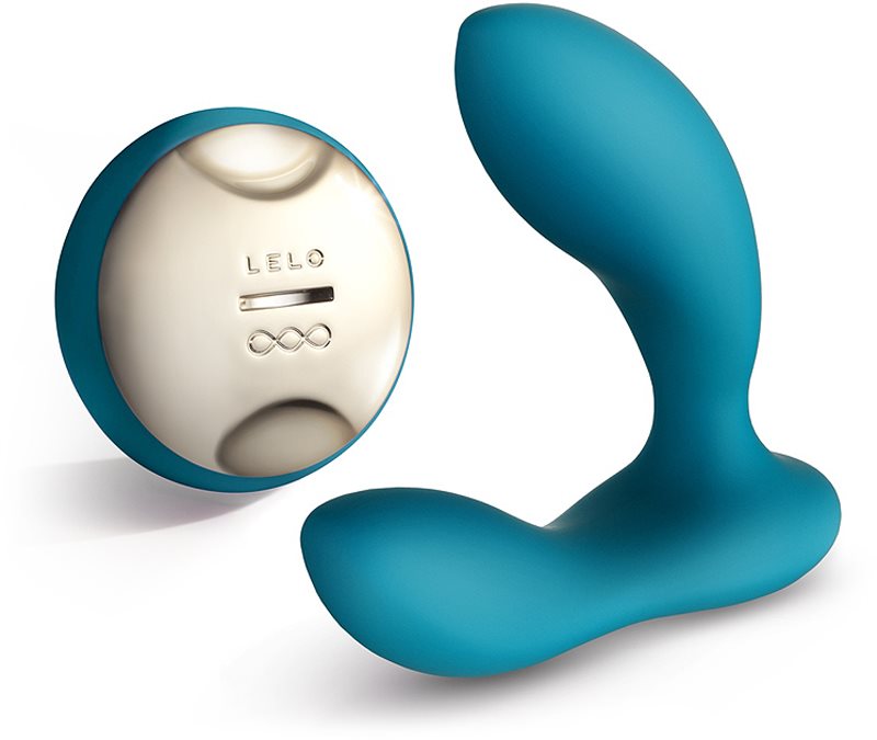 Lelo Hugo Prostate Massager dop anal vibrator Ocean Blue 11.5 cm