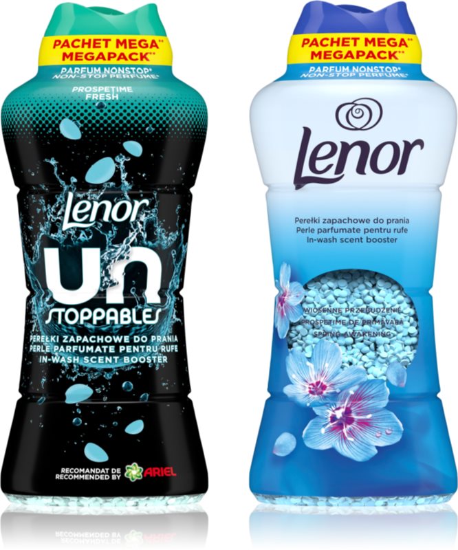 Lenor Unstoppables Fresh & Spring Awakening perle parfumate pentru ambalaj economic