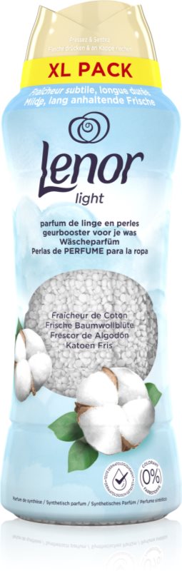 Lenor Cotton Fresh perle parfumate pentru