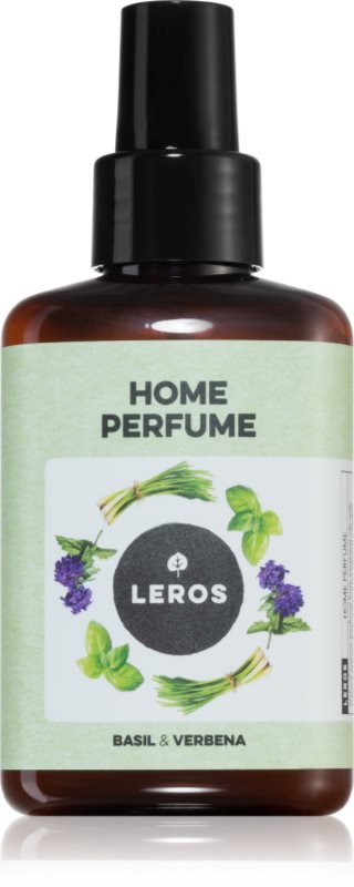 Leros Home perfume basil & verbena spray pentru camera 100 ml