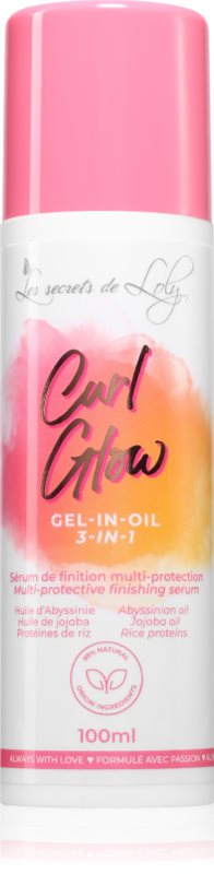 Les Secrets De Loly Curl Glow ser protector pentru păr 100 ml
