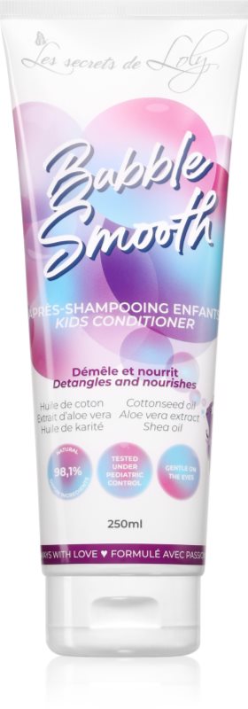 Les Secrets De Loly Bubble Smooth balsam pentru păr pentru copii 250 ml
