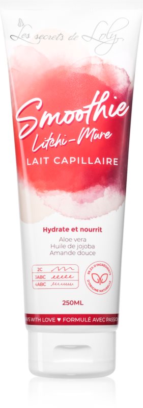 Les Secrets De Loly Smoothie Litchi-Mûre lapte pentru păr 250 ml