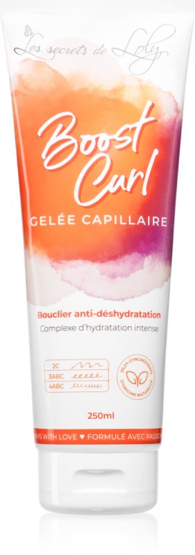 Les Secrets De Loly Boost Curl styling gel cu efect de hidratare 250 ml