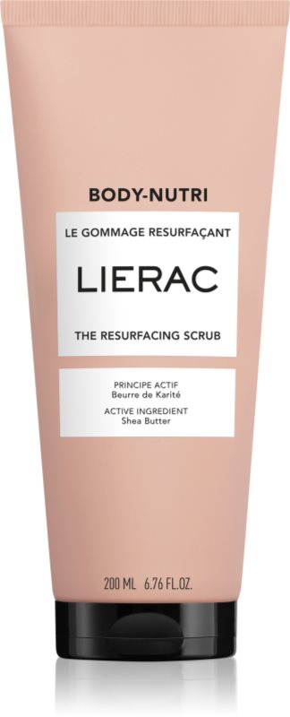 Lierac Body-Nutri The Resurfacing Scrub exfoliant pentru corp efect regenerator 200 ml
