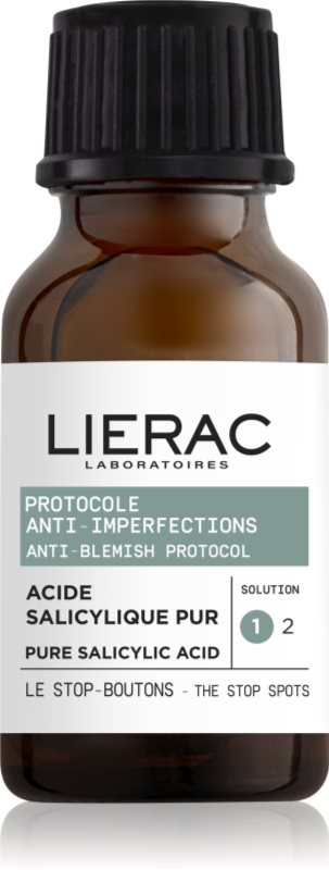 Lierac Protocols Anti-Blemish Protocol tratament local cu acid salicilic