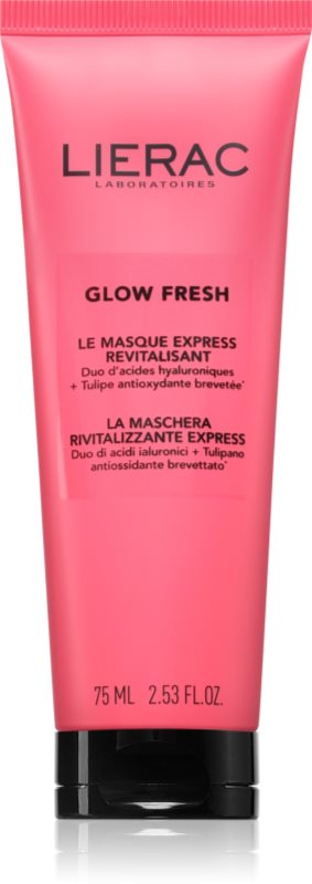 Lierac Glow Fresh The Revitalizing Express Mask masca faciala revitalizanta 75 ml