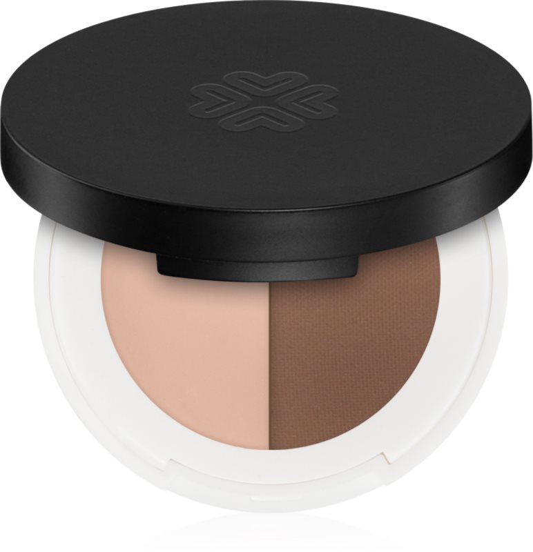 Lily Lolo Eyebrow Duo paletă pentru sprâncene culoare Medium 2 g