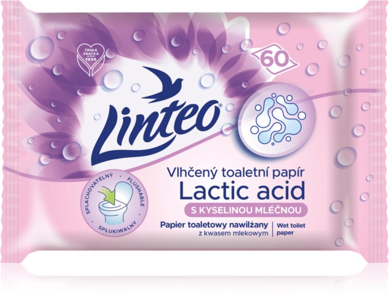 Linteo Wet Toilet Paper hârtie igienică umedă 60 buc