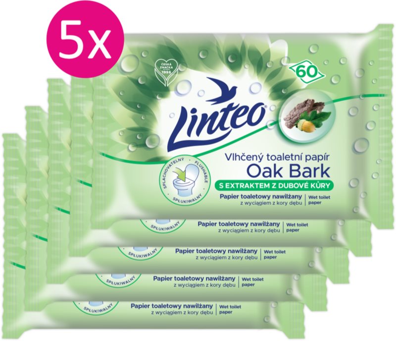 Linteo Wet Toilet Paper hârtie igienică umedă 60x5 buc