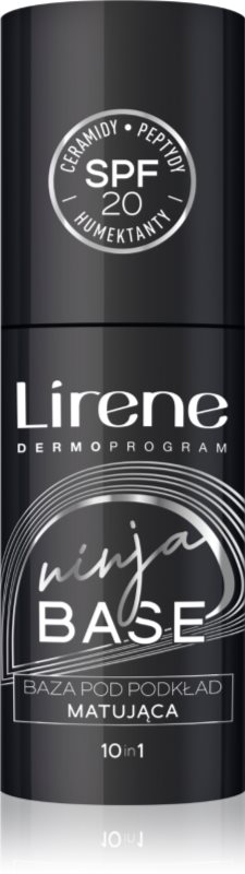 Lirene Ninja baza pentru machiaj matifianta SPF 20 30 ml