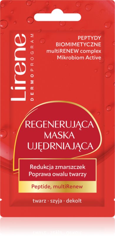Lirene Face Mask Peptide proRenew masca reparatorie anti-rid 8 ml