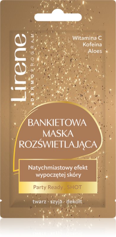 Lirene Face Mask Party Ready Shot masca iluminatoare 8 ml