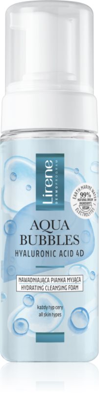 Lirene Aqua Bubbles crema hidratanta pentru curatare 150 ml