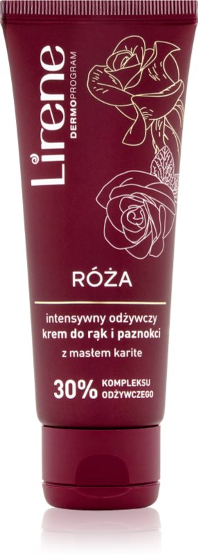Lirene Rose cremă intens hrănitoare pentru maini si unghii 75 ml