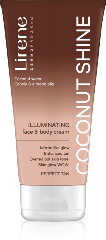 Lirene Perfect Tan crema iluminatoare pentru a scoate in evidenta bronzul 150 ml