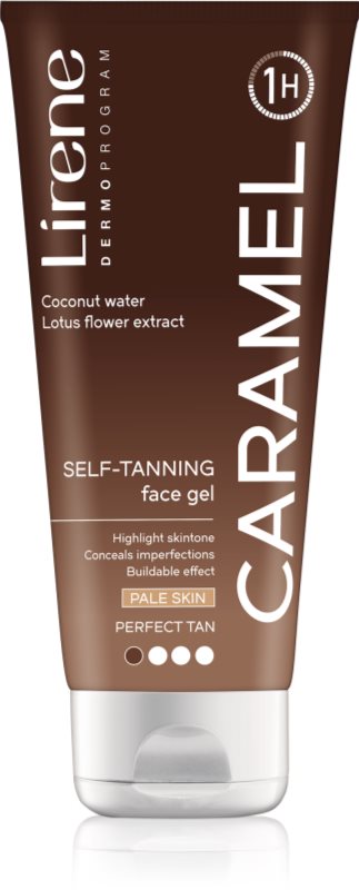 Lirene Perfect Tan gel autobronzant faciale 75 ml