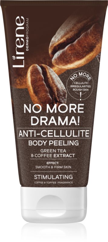 Lirene No More Drama! exfoliant de corp cu zahăr pentru celulită 175 ml