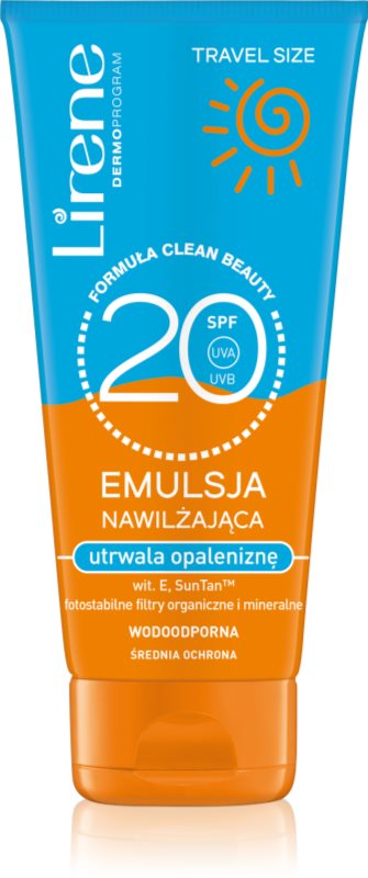 Lirene Sun care loțiune protectoare hidratantă SPF 20 90 ml