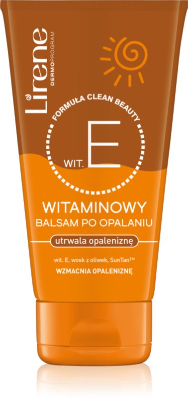 Lirene Sun care balsam reparator dupa soare cu conținut de vitamina E 150 ml