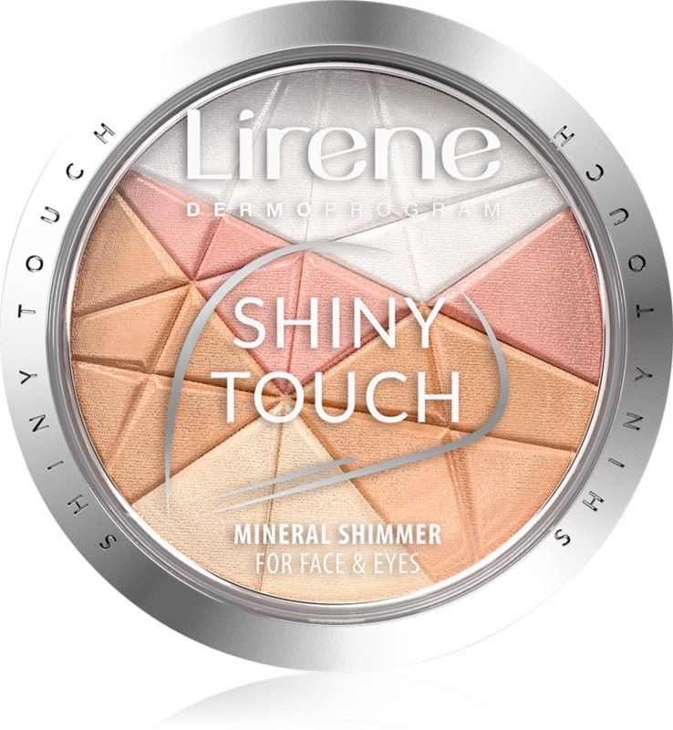 Lirene Shiny Touch pudra pentru luminozitate pentru față și ochi 9 g
