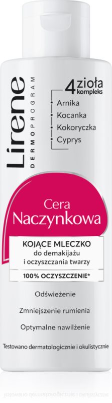 Lirene Redness Lapte demachiant nutritiv pentru față și ochi 200 ml