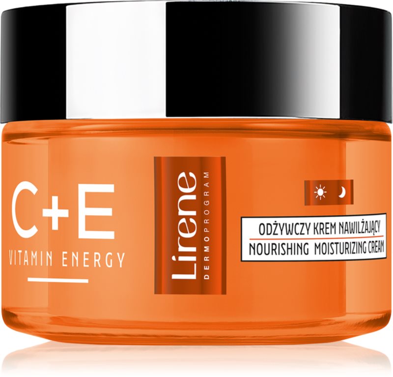 Lirene Vitamin Energy C+E cremă pentru față nutritie si hidratare 50 ml