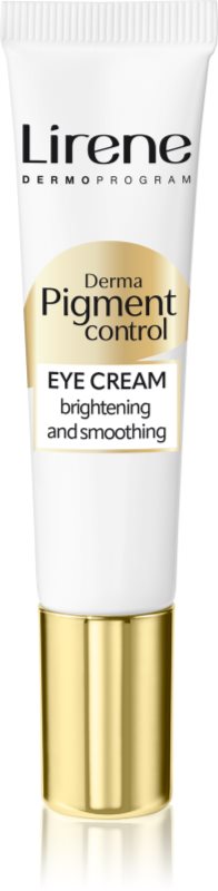 Lirene Derma Pigment Control Brightening Eye Cream cremă de ochi cu efect de netezire și de iluminare 15 ml