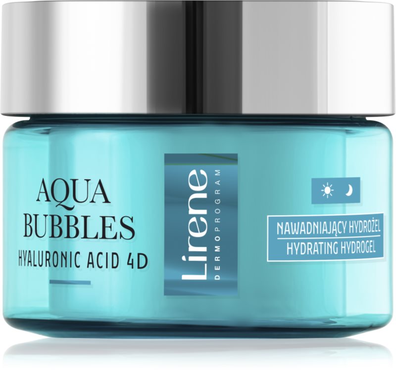 Lirene Aqua Bubbles gel hidratant pentru pielea uscata si deshidratata 50 ml
