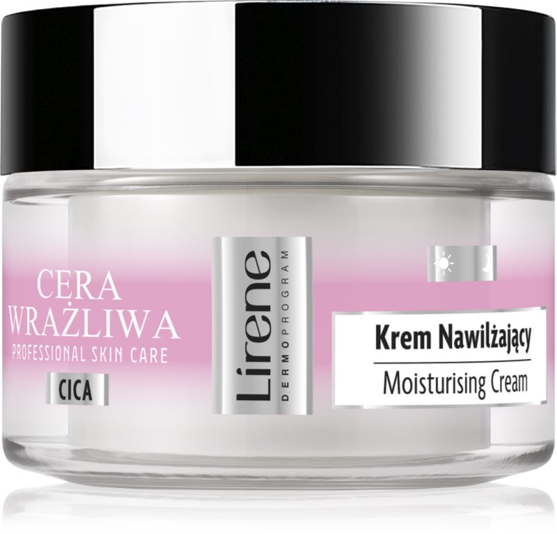 Lirene Sensitive skin cremă hidratantă pentru piele sensibilă 50 ml