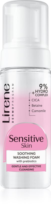 Lirene Sensitive skin spumă micelară calmantă pentru piele sensibilă 150 ml