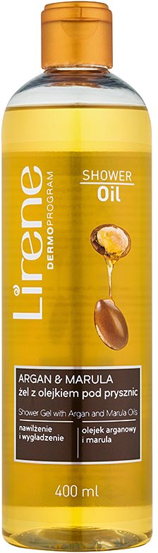 Lirene Shower Oil Argan and Marula ulei de dus cu efect de nutritiv 400 ml
