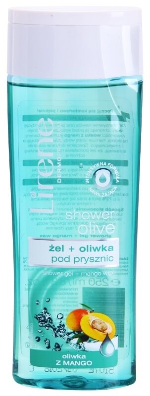 Lirene Shower Olive gel de dus revigorant cu efect de hidratare Mango Wax 250 ml