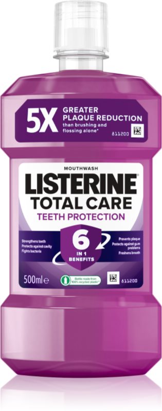 Listerine Total Care Teeth Protection Apa de gura pentru protectia completa a dintilor 6 in 1