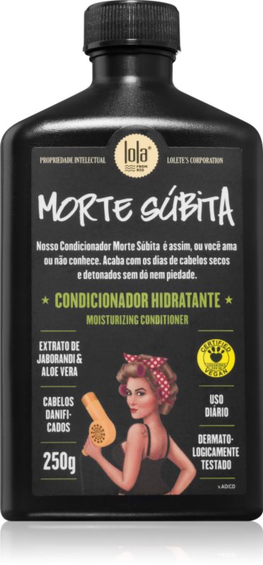 Lola Cosmetics Morte Súbita Condicionador balsam hidratant pentru par deteriorat 250 ml