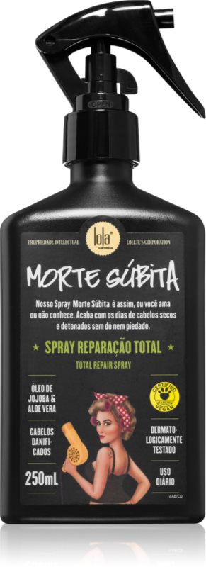 Lola Cosmetics Morte Súbita Spray Reparação Total spray pentru par deteriorat 250 ml