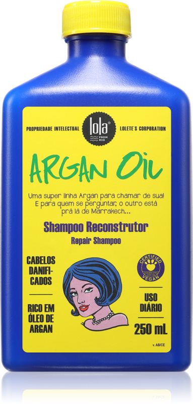 Lola Cosmetics Argan Oil sampon pentru regenerare 250 ml