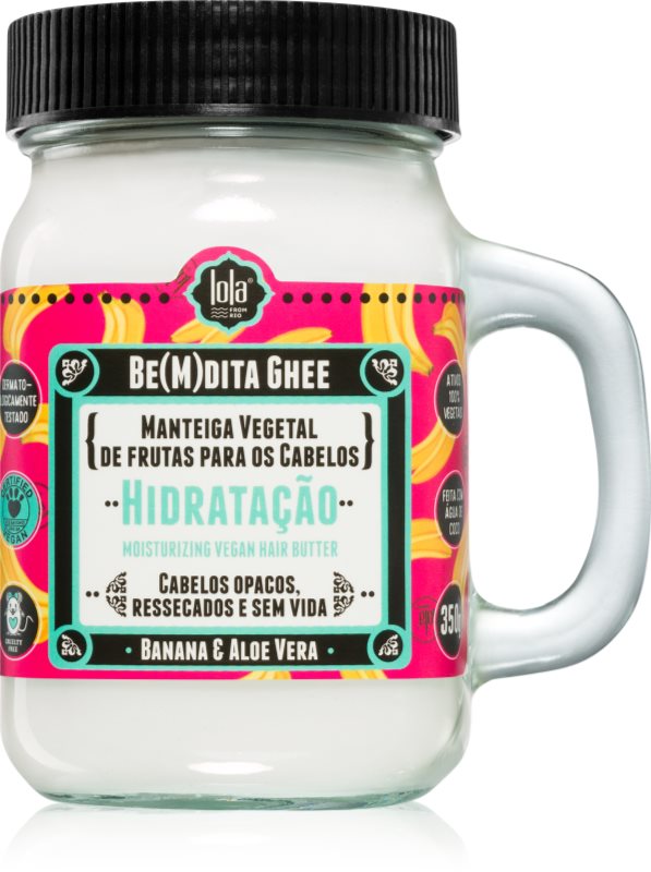 Lola Cosmetics BE(M)DITA GHEE HIDRATACAO Masca hidratanta par 350 g