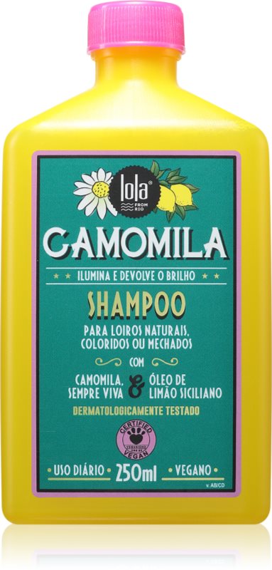Lola Cosmetics Camomila șampon pentru utilizare zilnică 250 ml