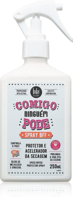 Lola Cosmetics Coming Pode spray cu protecție termică, pentru aranjarea cu placa și cu ondulatorul 250 ml
