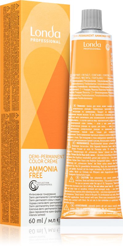 Londa Professional Demi-Permanent Color Demi-Permanent Color Creme vopsea de păr demipermanentă fără amoniac culoare 60 ml