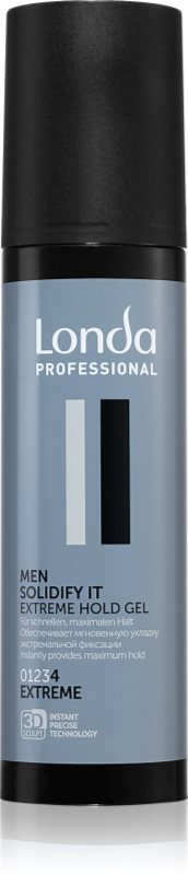 Londa Professional Men Solidify It styling gel cu fixare foarte puternica 100 ml